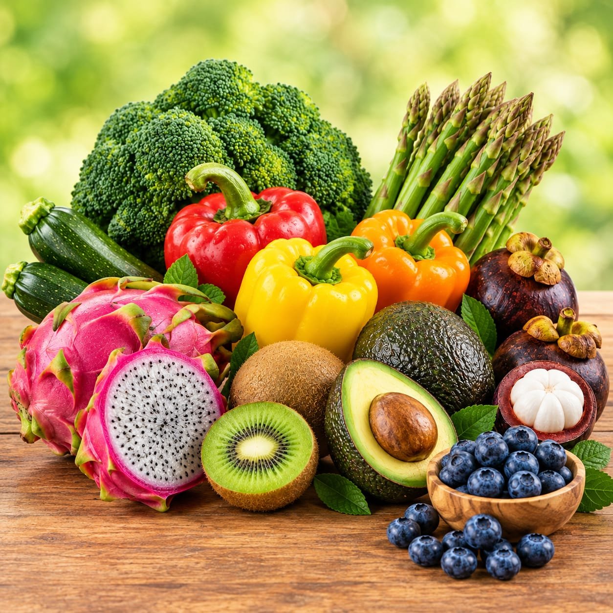 Exotic Veggies & Fruits