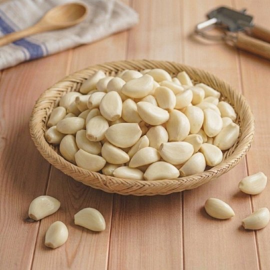 Pilled garlic